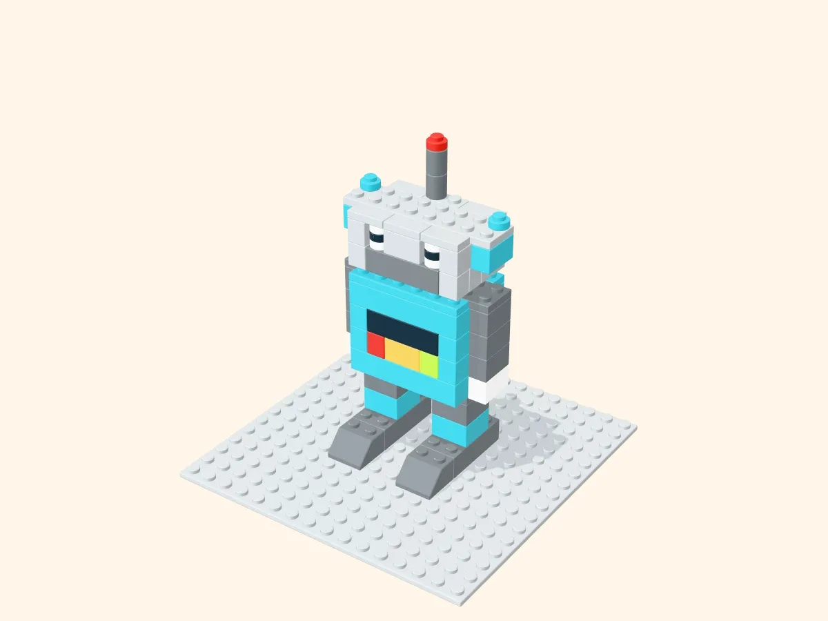 Modelo de bloques Robot